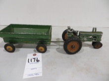 John Deere A w/flare box wagon