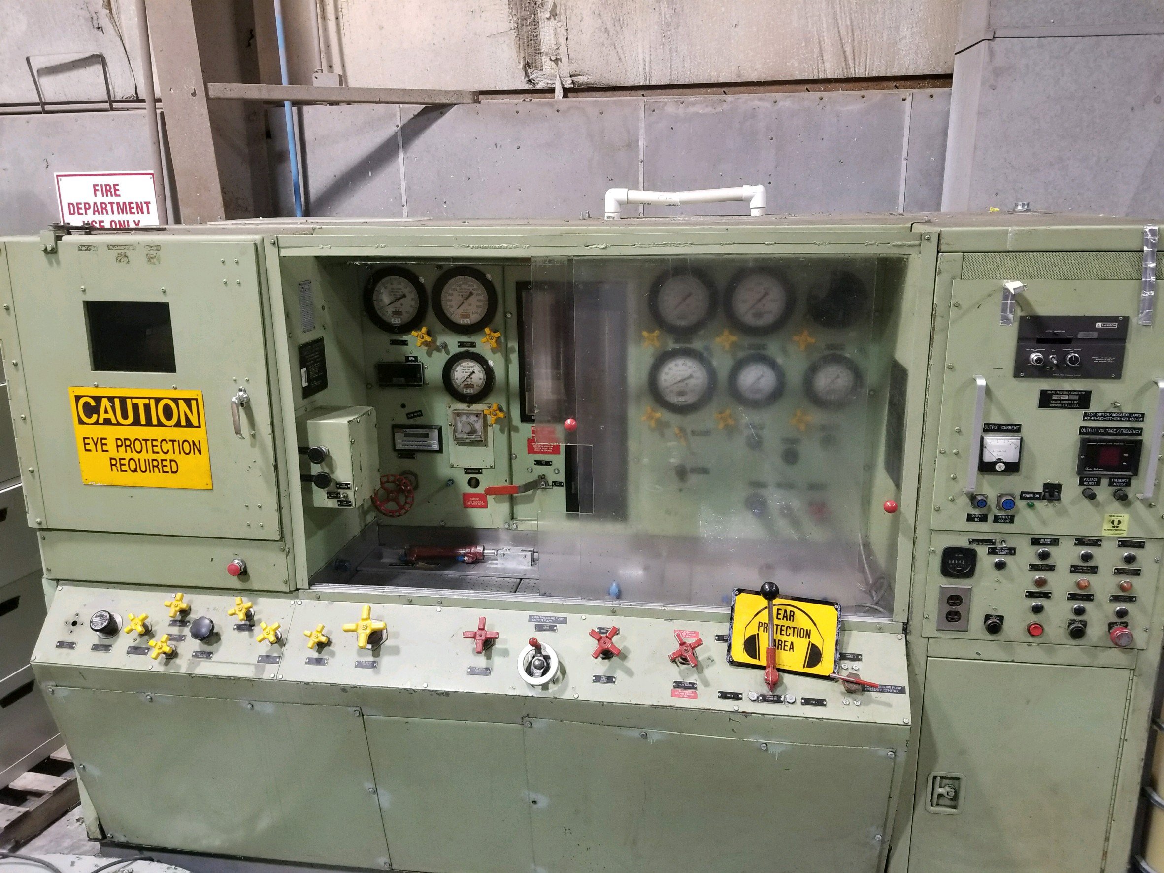 Mdl Hct 10 Aircraft Hydraulic Pneumatic Test Bench Industrial