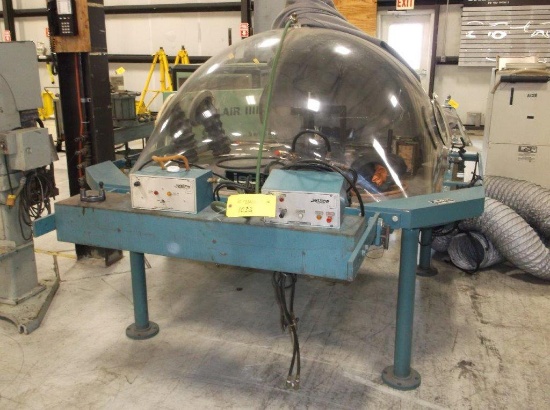 JETLINE MC-60 WELDING TABLE W/GAS VESSEL