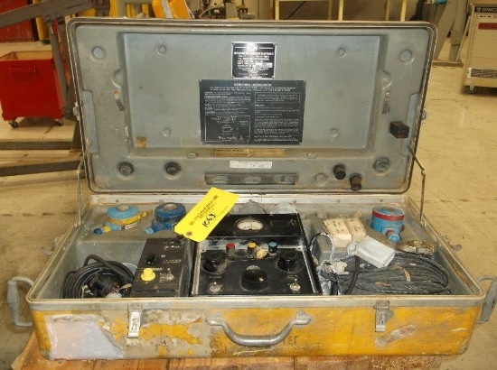 COX & STEVENS C-1 ELECTRIC AIRCRAFT WEIGHING SYSTEM, 50,000 LB CAPACITY