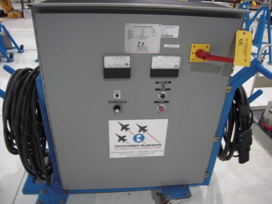 CONTROLLED SYSTEM 28-VOLT DC POWER CART