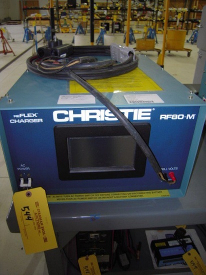 CHRISTIE RF80-M DIGITAL NICAD BATTERY CHARGER