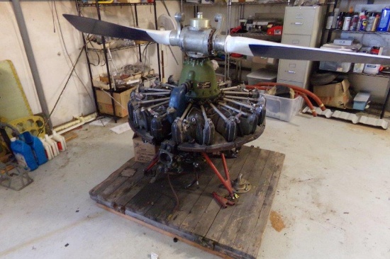 M14P Engine w/Logs