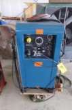 Miller Constant Current AC/DC Arc Welding Power Source W/Argon Bottle & Attachment