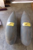 (2) Fiberglass Wheel Pants