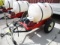 AIRCRAFT DE-ICEING INC 2-WHEEL DE-ICE CART, 110-GALLON POLY TANK W/ELECTRIC HEATER, HONDA GX-160 GAS