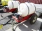 AIRCRAFT DE-ICEING INC 2-WHEEL DE-ICE CART, 110-GALLON POLY TANK W/ELECTRIC HEATER, HONDA GX-160 GAS
