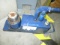 TRONAIR MDL 02-7813-0100 AXLE JACK, 12-TON