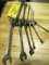 BLUE COMBINATION REVERSABLE RATCHETING WRENCH SET (11 EA)