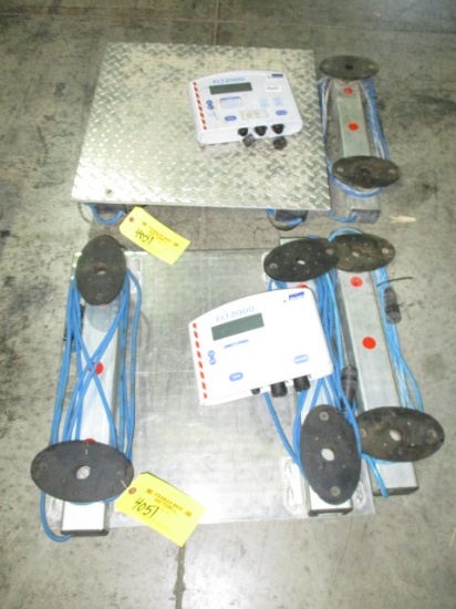 (2) TRUE0TEST FLT-2000 DIGITAL SCALES