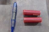 (2) DHC-8 SHOCK STRUT PINS 10216-1 (NEW) & FWD HUB SHAFT 85210099-103