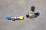OIL PRESS SWITCH 8D1437 (SERVICEABLE) & TEMP SWITCH 150T383 (NEW)