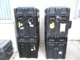 (4) HARDIGG HARD RUBBER SHIPPING CASES 28