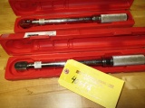 SNAP ON TORQUE WRENCHES 20-100 FT/LB 3/8''