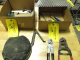 SHEET METAL TOOLS, RIVET CUTTER, RIVET PATTERN GAUGE, FORMING BAG, ETC.