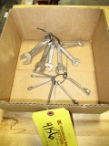 SNAP ON COMBINATION STUBBY WRENCHES (13 EA)