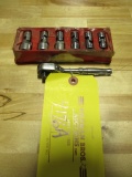 SNAP ON 1/4'' SWIVEL SOCKETS (8 EA)