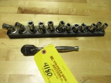 SNAP ON 3/8'' SWIVEL SOCKET SET (13 EA)