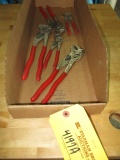 CHANNEL LOCK PLIERS (5 EA)