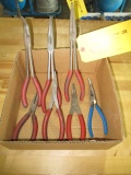 SNAP ON NEEDLE NOSE PLIERS (7 EA)