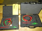 (2) SILVERTRONIC MULTI PIN CONNECTOR TEST LEAD KITS #129439