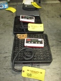 (3) RUBBERMAID MDL 4040 400-LB DIGITAL READOUT SCALES