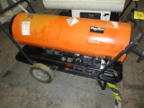 DAYTON PORTABLE OIL-FIRED HEATER, 400,000 BTU