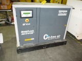 ATLAS COPCO TYPE SF8 ROTARY SCREW AIR COMPRESSOR, 10-HP, 26.9 CFM @ 113 PSI