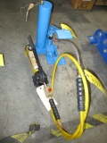 ENERPAC PUMP & FOOT OPERATED HYDRAULIC PUMP