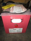 HAWKER 9750W0370-6 SEALED LEAD ACID BATTERY FUNCTIONAL TEST & (1) CORE