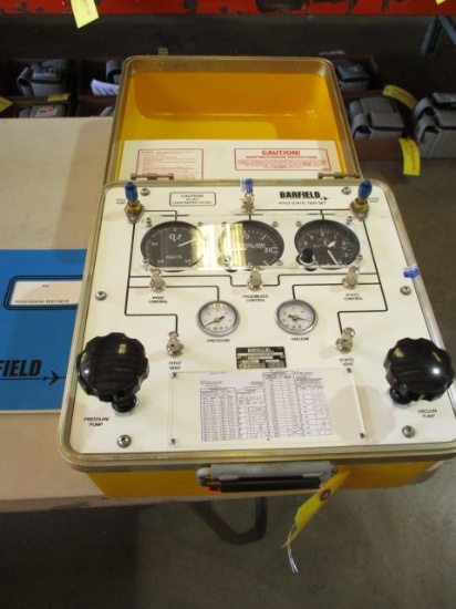 BARFIELD 1811GA625 PITOT STATIC TEST SET #101-00185