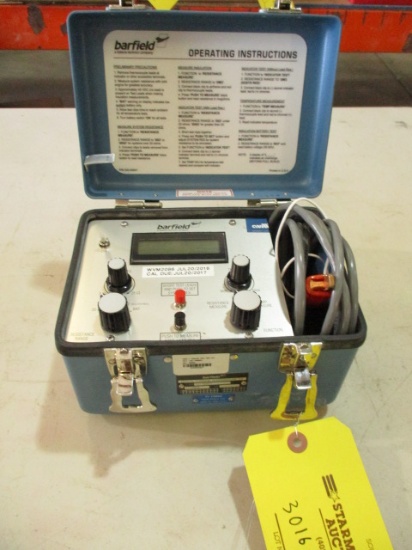 BARFIELD TT-1000A DIGITAL TURBINE TEMP TEST SET P/N 101-00901