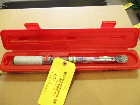 SNAP-ON TORQUE WRENCH 200-1000 IN/LB, 3/8'' DRIVE MDL QD2R1000