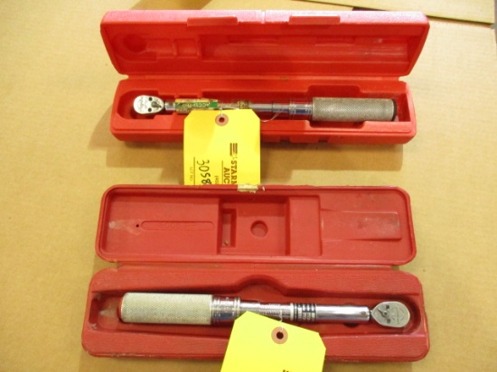 SNAP-ON TORQUE WRENCH 40-200 IN/LB, 1/4'' DRIVE