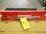 SNAP-ON TORQUE WRENCH 5O-250 FT/LB, 1/2'' DRIVE MDL QC3R250