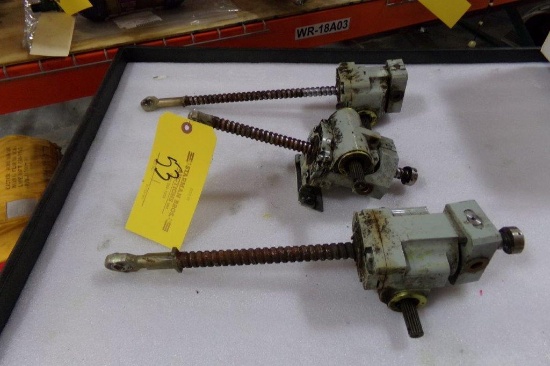 (3) GLOBAL 5000 SLAT ACTUATORS