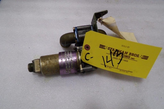 G4 SHUT-OFF VALVE, P/N GAC11595SCH239-3