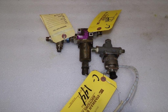 G4 SHUT-OFF VALVES, P/N 3956-2 & 320154-4-1
