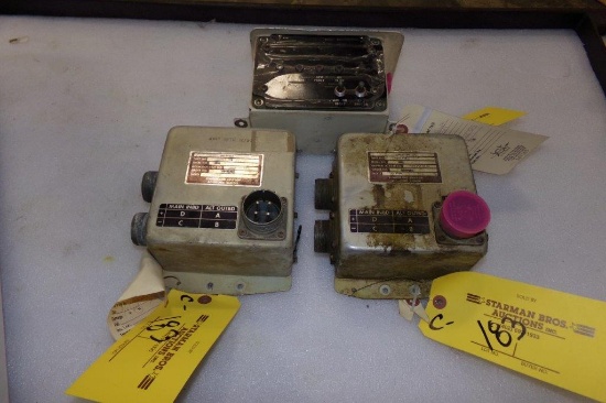 (2) G4 GMI FILTERS, 20024-3, (1) APU FAULT PANEL 1159F30662-21