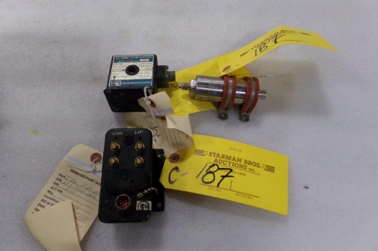 G4 FUEL QTY JUNCTION BOX 077-904-002 CURRENT DETECTOR S212-850, SENSOR 1159SCAV472-1