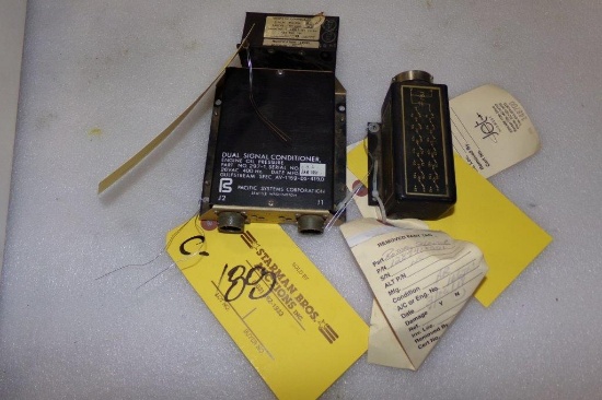 G4 SIGNAL CONDITIONER 297-1, ROTARY SELECTOR 128941-001, COMPENSATOR 520-8040-001