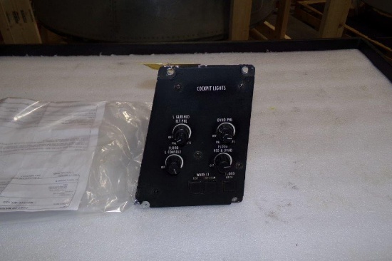 G4 COCKPIT LIGHT CONTROL PANEL 1159SCF405-1