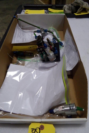 G4 OXYGEN CONTROL PANEL, CRU ON-OFF VALVE 1660-00-774-1337 & LINES
