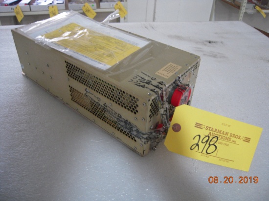 4C3500-1A-1943 FREQ STATIC CONVERTER P/N 1-002-0102-1943 REPAIRED W/8130