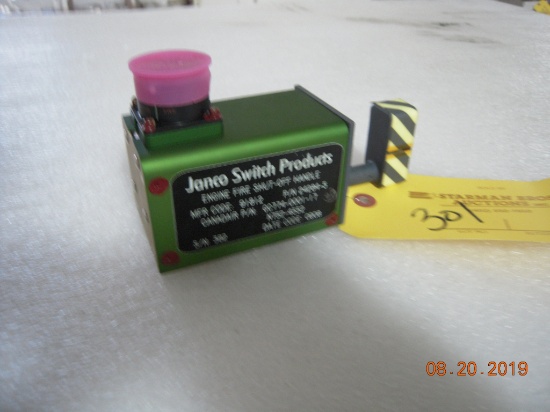 JANCO ENGINE FIRE SHUT-OFF HANDLE P/N GC774-0001-17
