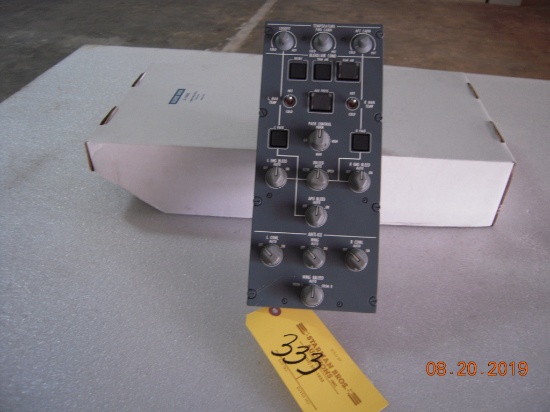 GLOBAL 5000 BLEED AIR COCKPIT PANEL P/N GC542-0083-15