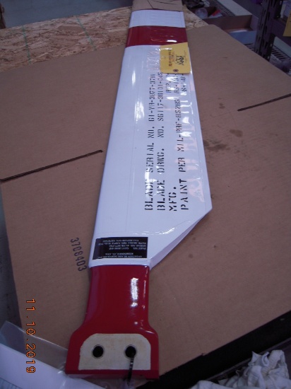 S-61 TAIL ROTOR BLADE S6117-30101-45 (REPAIRED)