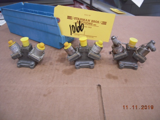 SIKORSKY STICK TRIM VALVES 12720-21 (2-O/H, 1-INSPECTED)