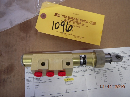 CASA BRAKE VALVE CA23800-3 9 (NEW)