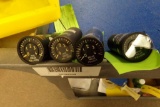 (2) HYD PRESSURE INDICATORS IE4625 & (2) BRAKE PRESSURE INDICATORS IE4626